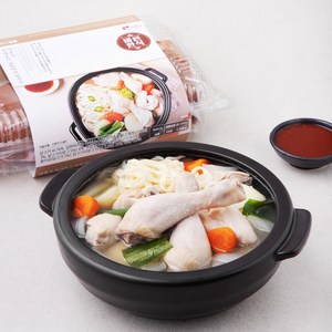 바른식 동대문식 닭한마리 칼국수 밀키트 2인분, 1.43kg, 1개