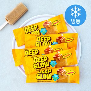 딥앤로우 저당 쫀득 카라멜바, 6개, 1개입, 70ml