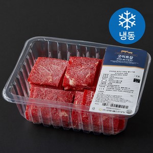 굿미트찹 호주산 우목심 불고기용 6 x 5 x 0.3 cm (냉동), 700g, 1개