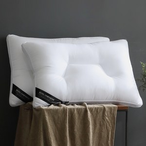 아토앤알로 블랙라벨 알러지케어 항균 호텔용 마이크로화이바 경추 베개솜