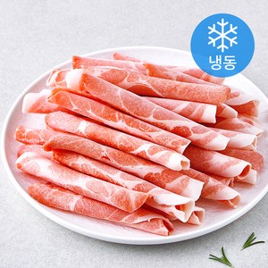 목살 대패 돌돌말이 (냉동), 1kg, 1개