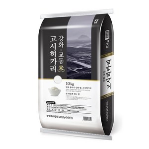 교동농수산 강화교동 2024년산 햅쌀 고시히카리쌀 백미, 상등급, 10kg, 1개