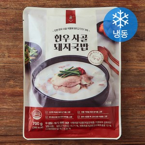 고른 한우사골 돼지국밥 (냉동), 700g, 1개