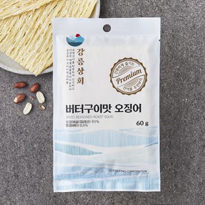 강릉상회 버터구이맛 오징어, 1개, 60g