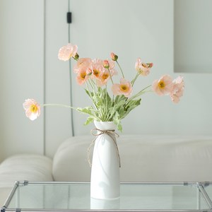 하루의공간 조화 양귀비, 코랄, 5개