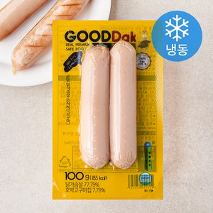 굳닭 닭가슴살 소시지 고구마 (냉동), 100g, 1개