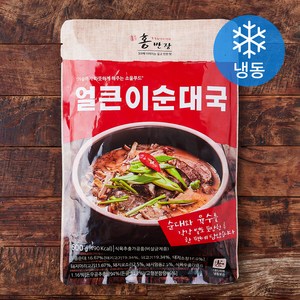 홍반장 얼큰이 순대국 (냉동), 600g, 1개