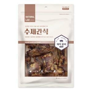 내츄럴랩 수제 건조간식, 돼지갈비, 300g, 1개