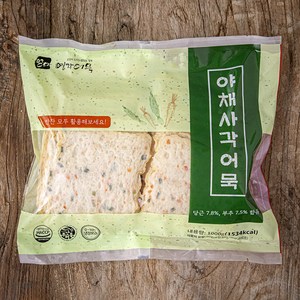 영자어묵 야채 사각어묵, 1kg, 1개