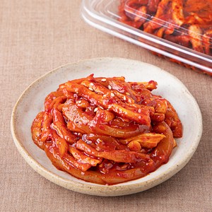 식탁위의사계 양념 무말랭이 오징어 무침, 140g, 1개