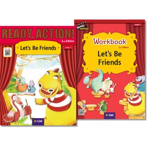 Ready Action Level 1: Let's Be Fiends SB+WB (with QR), A*List, Ready Action Level 1: Let's .., Ain Yoon(저)