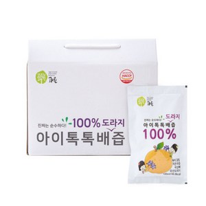 찬이네과수원 아이톡톡 배도라지즙 50p, 50개, 100ml