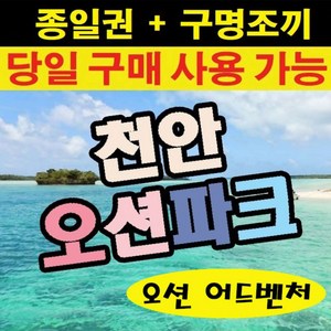 [천안] 1 소노벨 오션어드벤처 (구명조끼포함) -당일가능 문자전송가능!