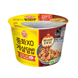 오뚜기 컵밥 중화XO게살덮밥, 287g, 1개