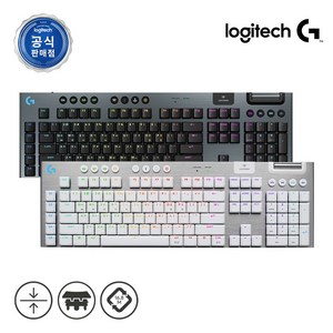 로지텍코리아 로지텍G G915 X 무선 게이밍 키보드, G915 X Clicky 블랙