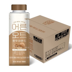 어른우유 어른오트 호두아몬드 두유, 24개, 250ml