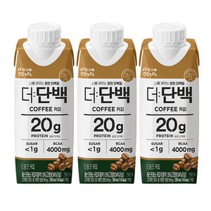 더단백 드링크 커피 A, 250ml, 18개