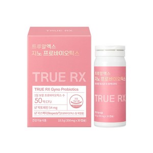 트루알엑스 지노 프로바이오틱스 10.5g, 30정, 1개