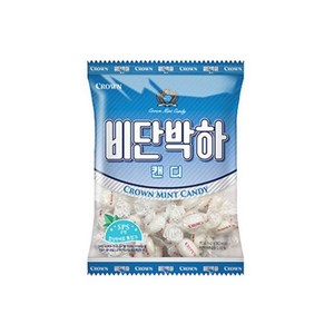 크라운 비단박하캔디, 140g, 20개