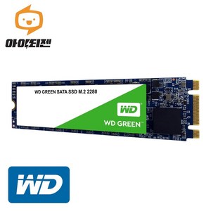 웨스턴디지털 하드디스크 SSD M.2 SATA 2280 내장 128G WD그린, 128GB, WDS120G1G0B