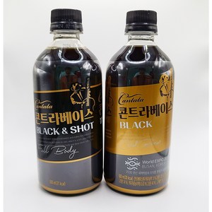 칸타타 콘트라베이스 500ml 콜드브루 블랙 12개 + 블랙앤샷 12개