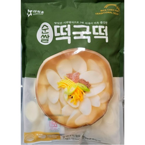 아워홈 순쌀 떡국떡, 1kg, 6개