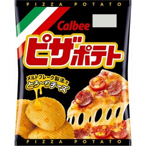 일본 Calbee 가루비 피자 포테토 칩 피자맛 감자칩 60g X 12개