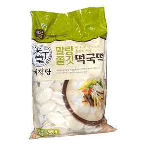 코스트코 CJ제일제당 경주 미정당 말랑쫄깃 떡국떡 1900g, 1개