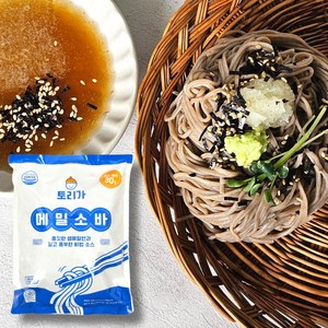 토리가 냉 모밀소바 밀키트 2인분 메밀30% 생면 메밀국수, 5개, 1.03kg