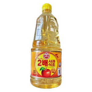 오뚜기 2배 사과식초, 1.5L, 1개