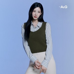 더엣지 24FW 라쿤울 블렌디드 베스트 1종