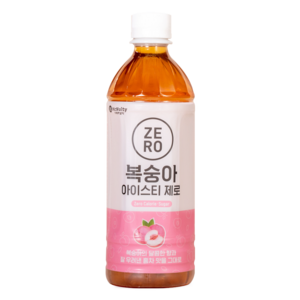 맥널티 제로칼로리 복숭아 아이스티 500ml, 12개