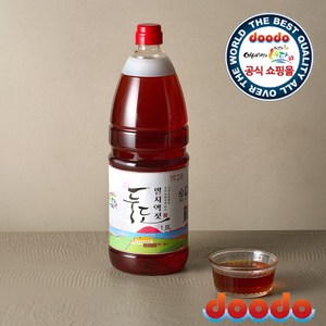 샵데이 두도 멸치액젓 3년숙성 프리미엄 원액 김치 양념 요리 선물 추천, 1개, 1.8L