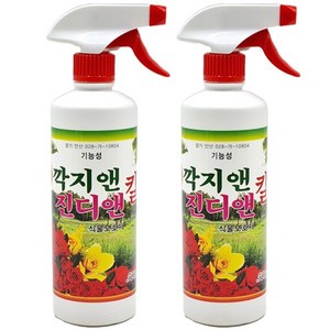 깍지 앤 진디앤 식물 보호제, 2개, 500ml