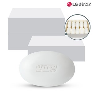 엘지생활건강 알뜨랑비누 화이트 130g, 30개