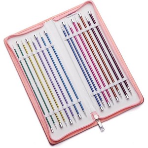 KnitPro Single-Pointed Knitting Needle Set Zing 30cm 2.50-6.00mm, 1개