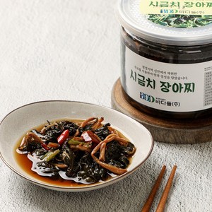 [바다들]신안 장산도 시금치 장아찌 330g, 1개