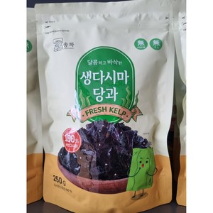 송하 생다시마당과 가보농산 최근제조 100% 국산다시마 무색소 무첨가, 3개