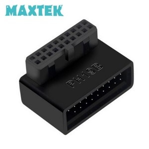 [MAXTEK] 메인보드 포트 연장젠더 USB 3.0 19핀/20핀 [MT434], 1개