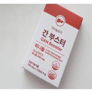 닥터놀로지 간부스터 피니톨 밀크씨슬 700mg x 12정, 2개