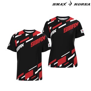 스맥스코리아 배드민턴 볼링 탁구 티셔츠 어깨깡패핏 SMAX-08