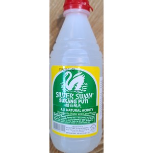 Silver Swan Sukang Puti 실버스완 수캉 푸티 식초, 1개, 385ml