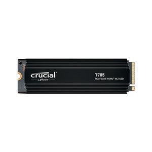 [마이크론] Cucial T705 M.2 NVMe 2280 대원씨티에스 [2TB TLC] Heatsink