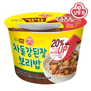 오뚜기 컵밥 차돌 강된장보리밥, 310g, 1개