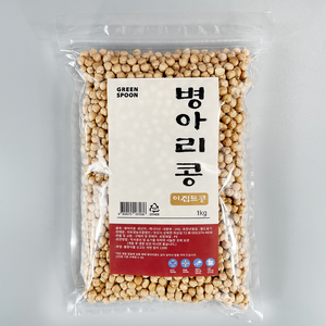 [초록숟가락] 병아리콩(이집트콩)1kg (캐나다산), 1개