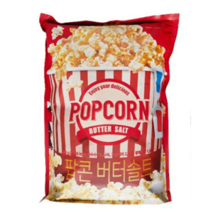 제이앤이 대용량 다과회 팝콘버터솔트 400g, 1개