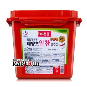 해찬들 알찬고추장 6.5Kg, 1개, 상세페이지 참조, 1개