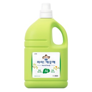 아이깨끗해 핸드워시 숲속산책향, 4.5L, 1개