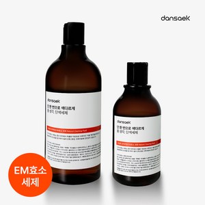 단색 EM 효소 세제 액체세제 세탁세제 300ml 1000ml 생리팬티 생리혈 피얼룩제거 전용, 1L, 1개