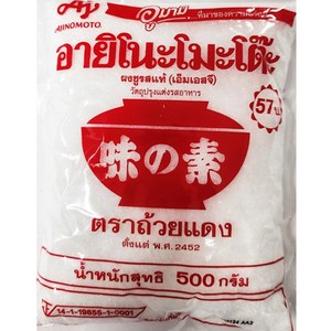 태국조미료 아지노모토 미원 500g 조미료 다시다 글루탐산나트륨 동남아요리 AJINOMOTO MSG, 1개